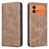 Funda tipo libro para Honor 600 con bloqueo RFID, a prueba de golpes, cartera magnética con soporte y ranuras para tarjetas, compatible con Honor 600