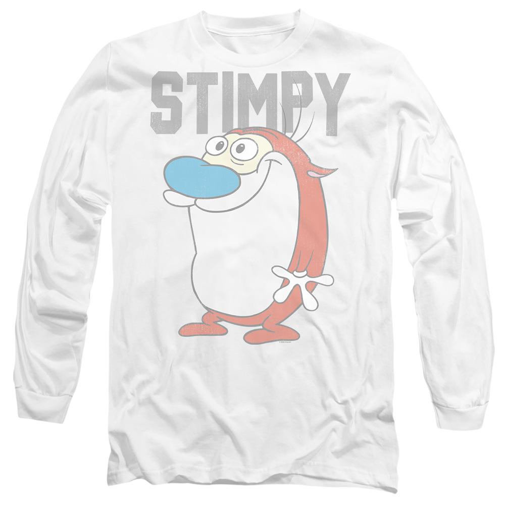 Ren & Stimpy Unisex Adult Collegiate T-Shirt