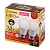 IRIS OHYAMA LED Light Bulb E26 Wide Beam Angle 40W 60W 100W Equivalent Daylight White Warm White LDA11N-G-10T72P