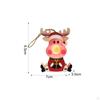 Glowing Christmas Hanging Ornament Tree Decoration Crafts Decorative Wood Decor