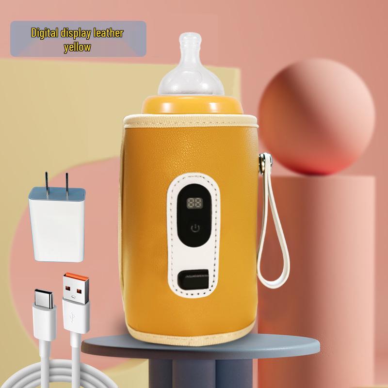 

USB Портативный Изолированный Чехол для Детской Бутылочки - Универсальный Подогреватель Молока с Постоянной Температурой для Домашнего и Уличного Использования Bilingual [Color Box Packaging]