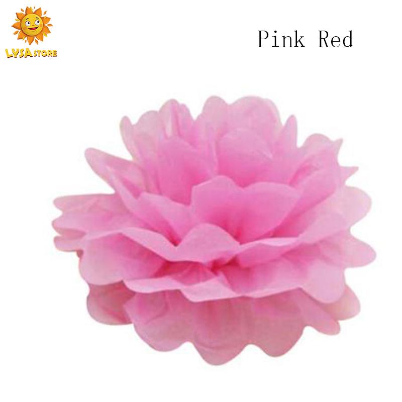 10inch 25cm European And American Party  Decorative Paper Flower Ball Handmade Garland For Wedding Dress Up Birthday Gathering