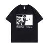 Punk Rock Band Bikini Kill Riot Grrrl Kathleen Hanna Print Tshirts Men  Casual Oversized Tshirt Short Sleeve Mens T Shirts