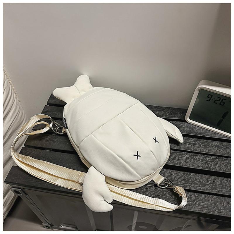 School Bag New High Value Personality Cool Funny Creative Cartoon Shark Backpack Couple Light Spring Outing Backpack