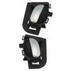 1 Pair Interior Door Handle Car Door Inner Handle Replacement for Peugeot 206 207