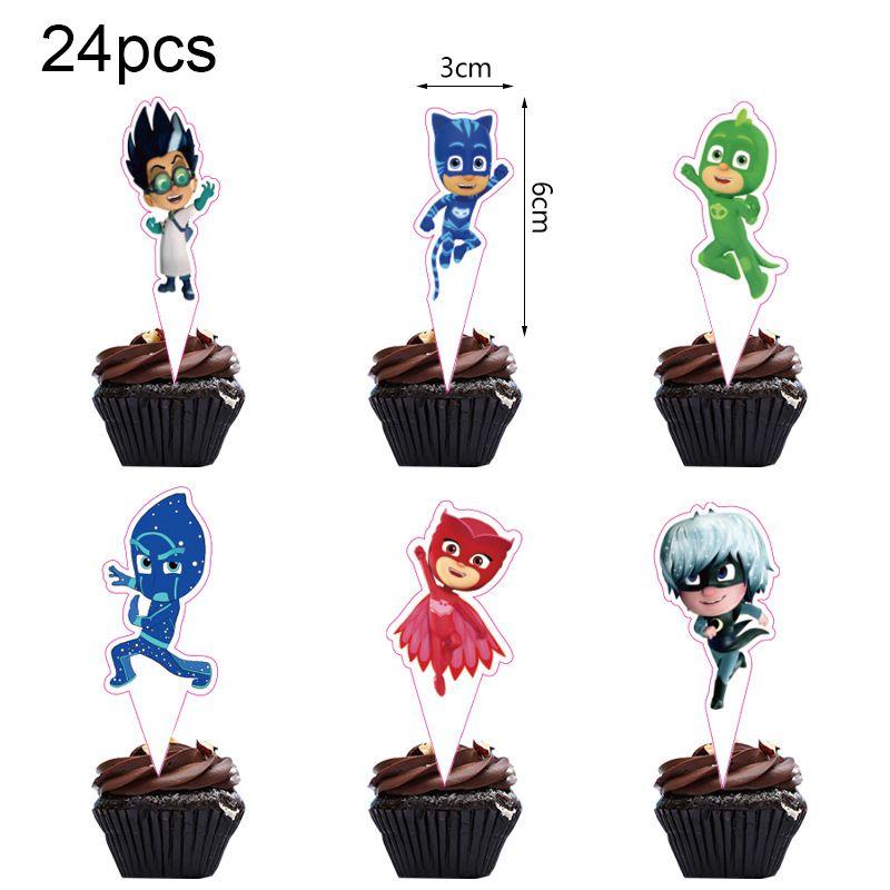 Pj Masks Theme Birthday Party Supplies With Cheerful Decor And Festive Tableware
