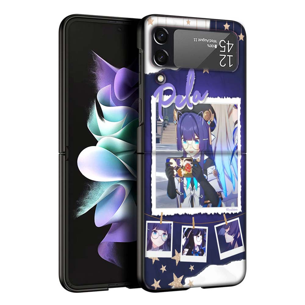 Honkai Star Rail Pelageya Phone Case For Samsung Galaxy Z Flip7 Flip6 5G Flip5 Flip4 Flip3 ZFlip 7 6 3 4 5 Shockproof Back Cover