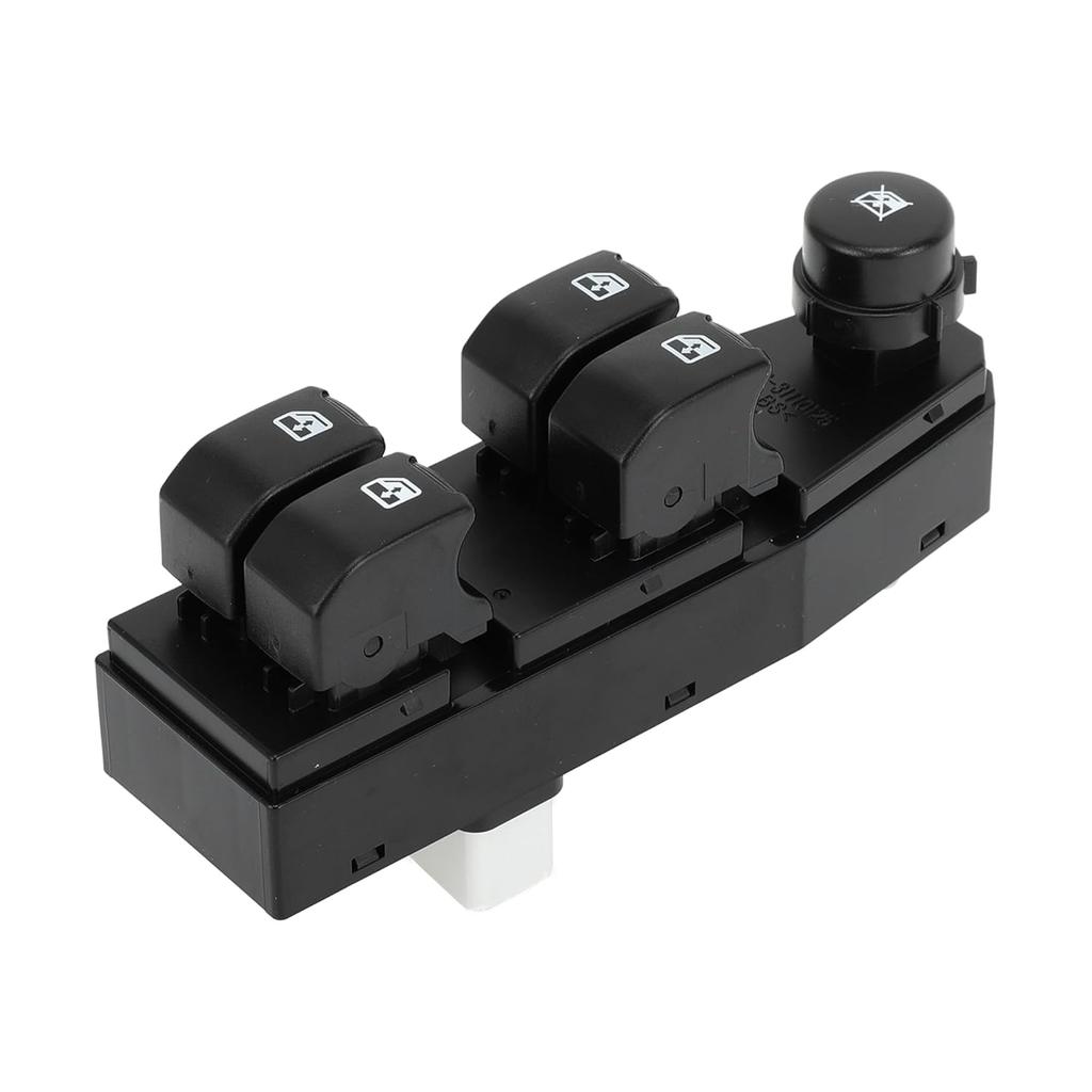 Power Window Switch No.96942497 Front Left Driver Side Window Control Switch for Chevrolet Spark 2013-2015 Black