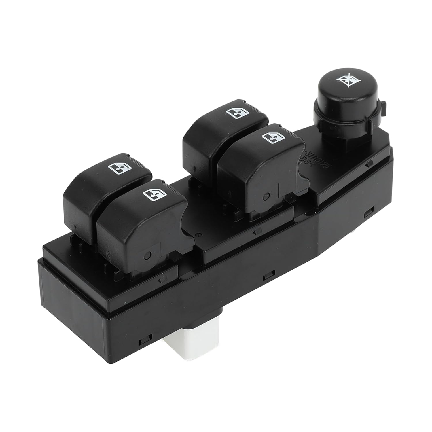 Power Window Switch No.96942497 Front Left Driver Side Window Control Switch for Chevrolet Spark 2013-2015 Black