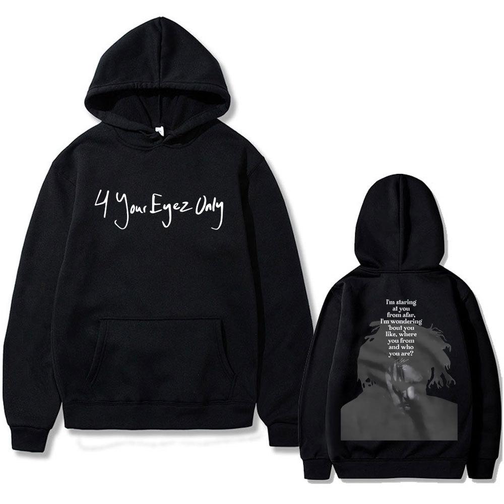 

Rapper J. Cole 4 Your Eyez Graphic Hoodie Men Women Fashion Hoodies Funny Printing Hoodie Sweatshirts Men Long Sleeve Clothes M