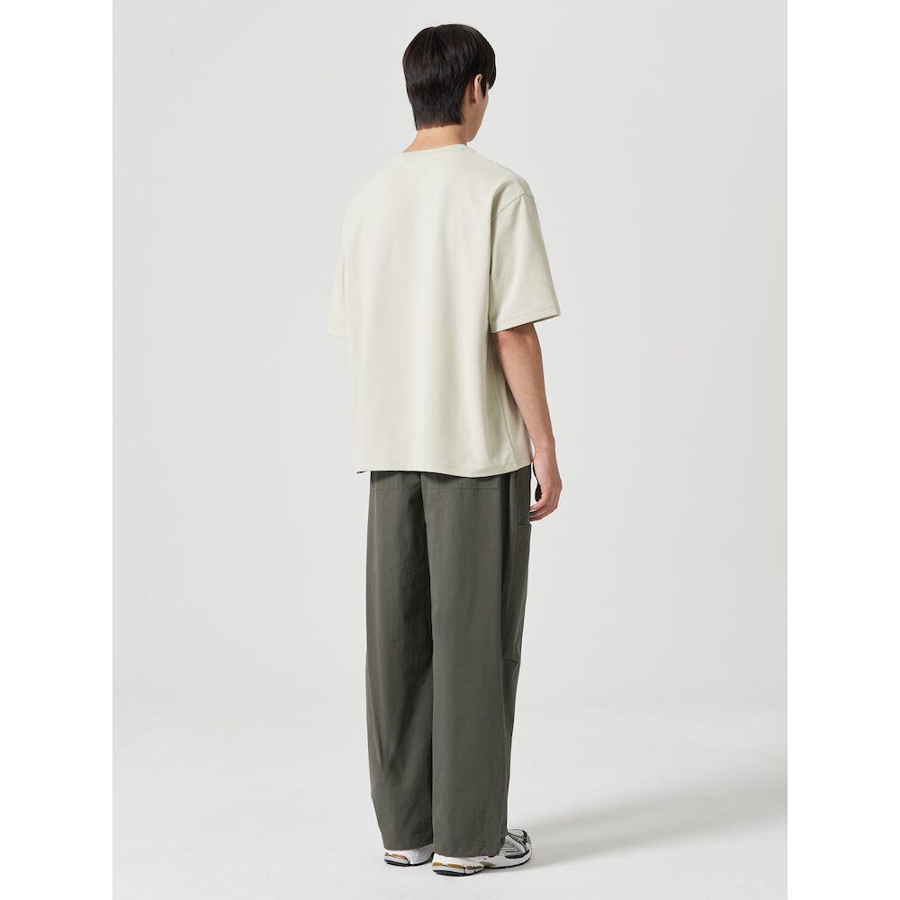 8SECONDS Cotton Open Pocket Elastic Waist Pants Khaki (454721Lqah)