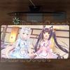 Nekopara Gaming Mousepad Speed HD Printing Anime Girl Desk Mat PC Office Accessories Keyboard Esports Nonslip Base XXL Mouse Pad