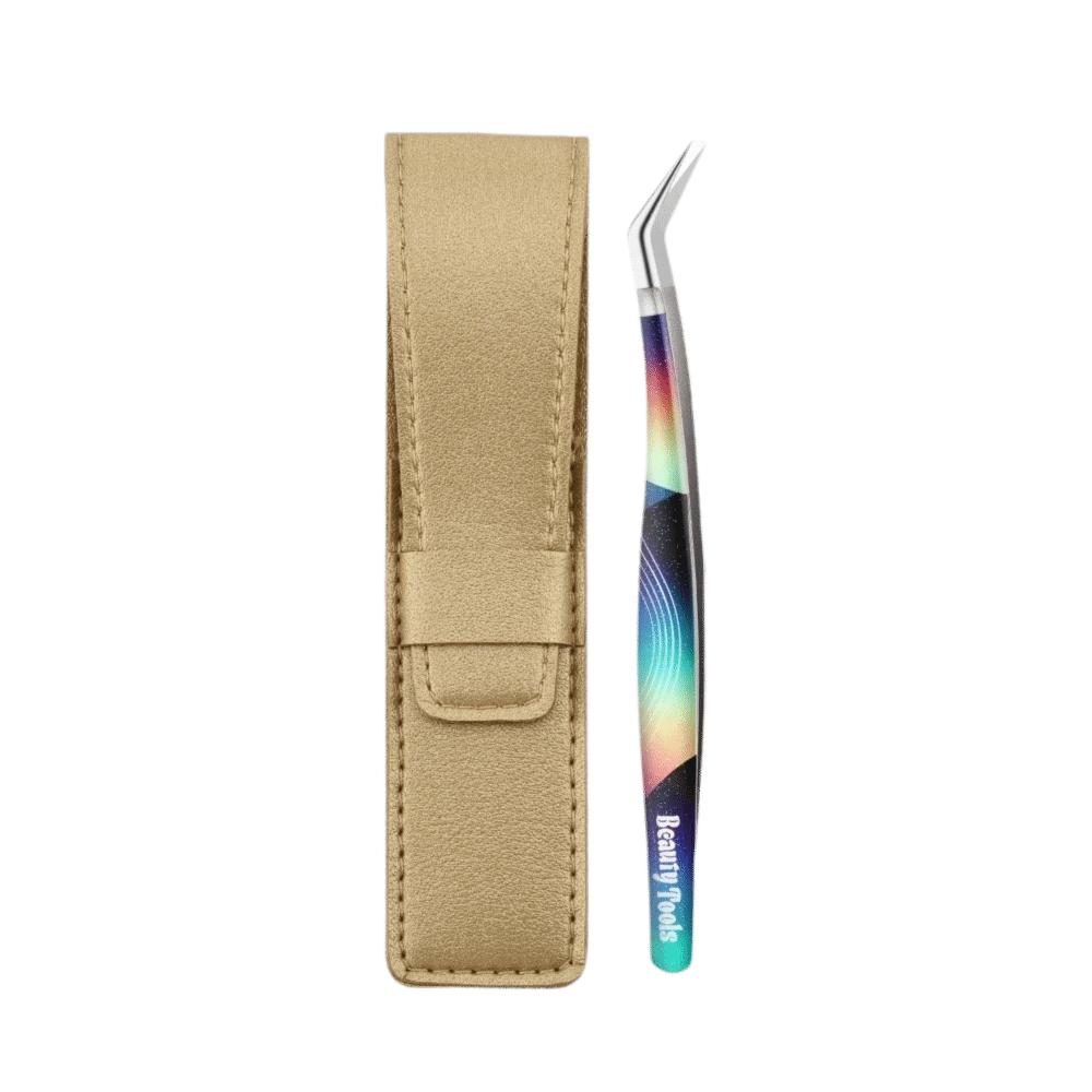 High Precision Sticker Pickup Tool Stainless Steel Lashes Extension Tweezer Miniature Landscaping