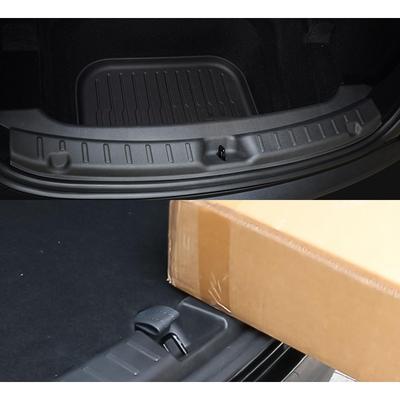 EVworks Tesla Model Y Juniper Protetor de Abertura do Porta-malas Traseiro arranhões na abertura do porta-malas traseiro e facilita o carregamento e descarregamento Protetor, [Previne