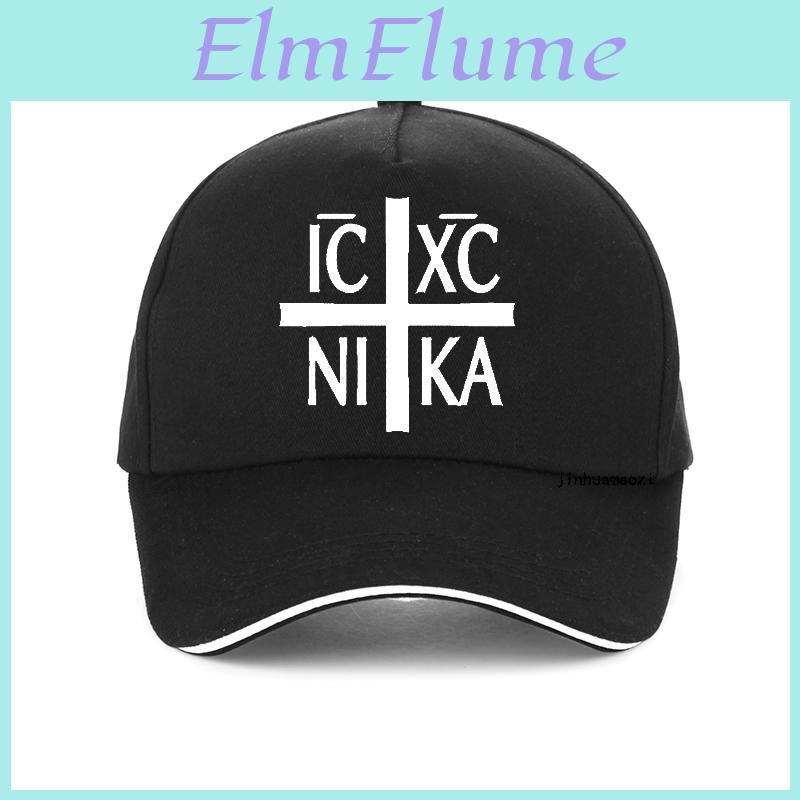 Christianity Xc Nika Orthodox Ic Cross Christian Orthodox Unisex Print Baseball Cap Unisex Summer Dad Hat Fashion Christian Hats