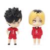 Haikyuu!! Micro-Landscape Figure Toy: Hinata Shoyo, Sugawara Koushi, and Kageyama Tobio.