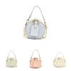 Fashionable Mini Pearl Round Bag For Kids Stylish Chain Shoulder Bag In Various Colors