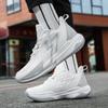 Flash cushioning white basketball shoes student sharp blade actual combat high school entrance examination breathable sports shoes