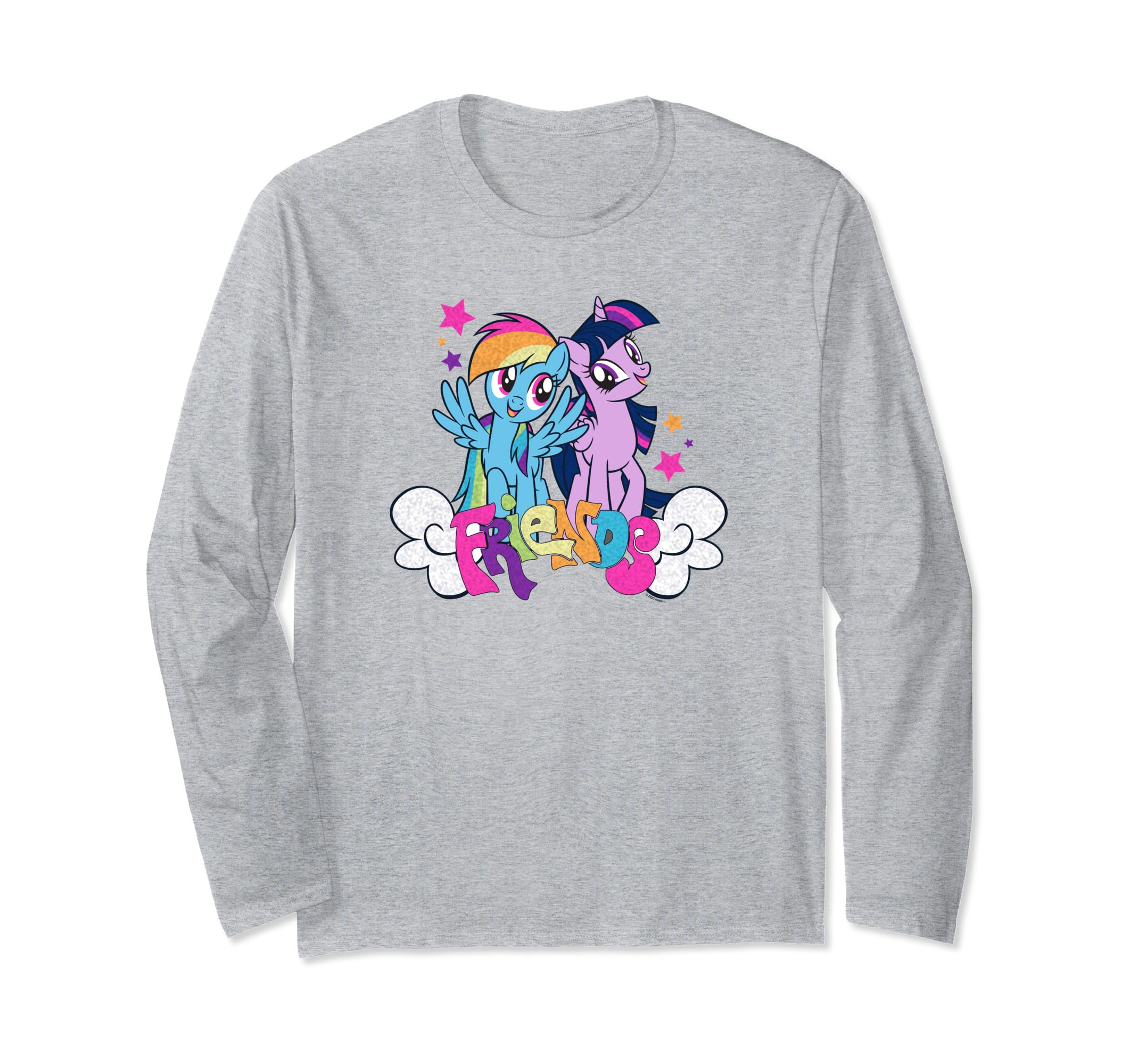 

My Little Friendship Is Magic Rainbow Twilight Friends Pony Long-Sleeve T-Shirt синий