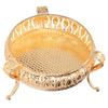 Fruit Tray Metal Round Place Snacks Small Jewelry Multifunctional Home Ornaments