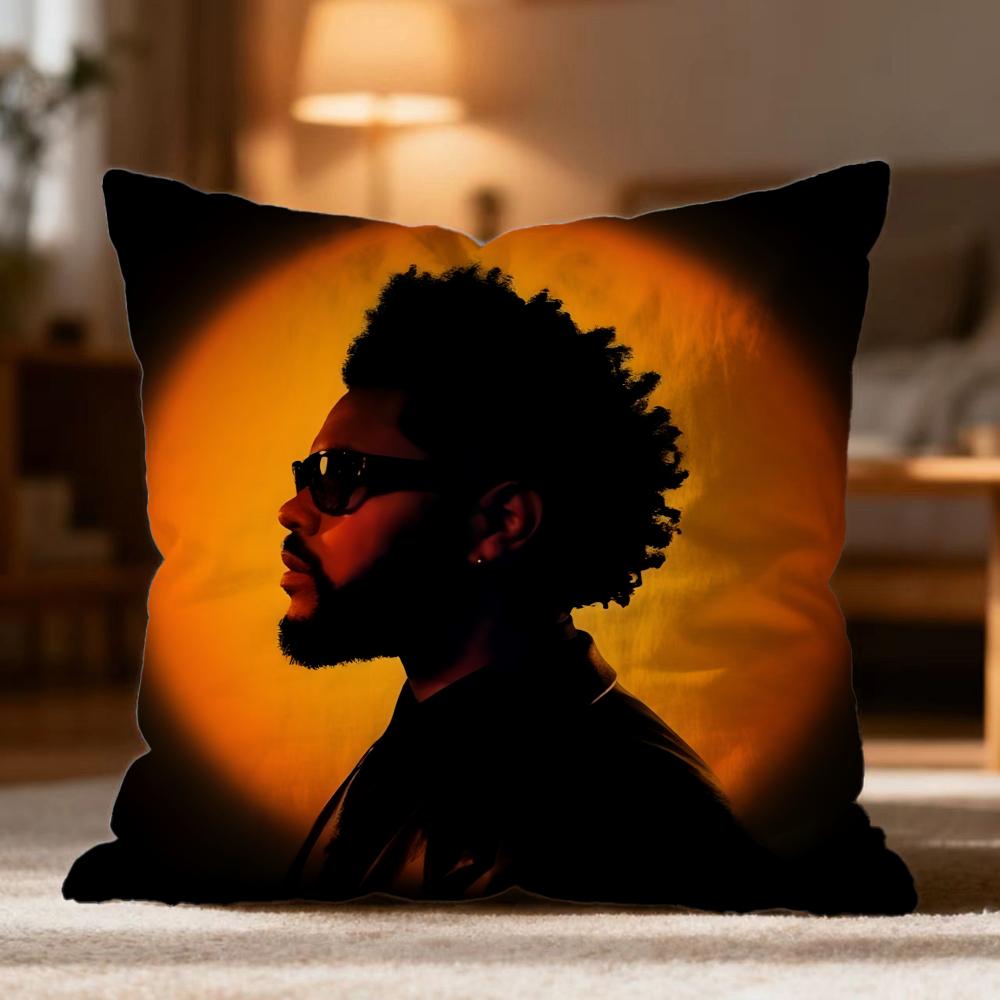 Hot T-Tthe weeknder Cushion Cover Soft Washable Pillow Case Multi-Scene for Couch Bed Travel Office Use