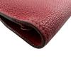 HERMES Bifold Wallet Taurillon Clemence Dogon GM Purse Red Taurillon Clemence Used