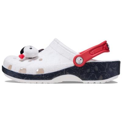 Arašídy x Classic Clog Snoopy Unisex Tenisky Bílá Červená 211124-90H
