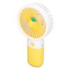Mini Handheld Fan Cartoon Design Strong Wind USB Rechargeable Mini Portable Fan for Travel Office