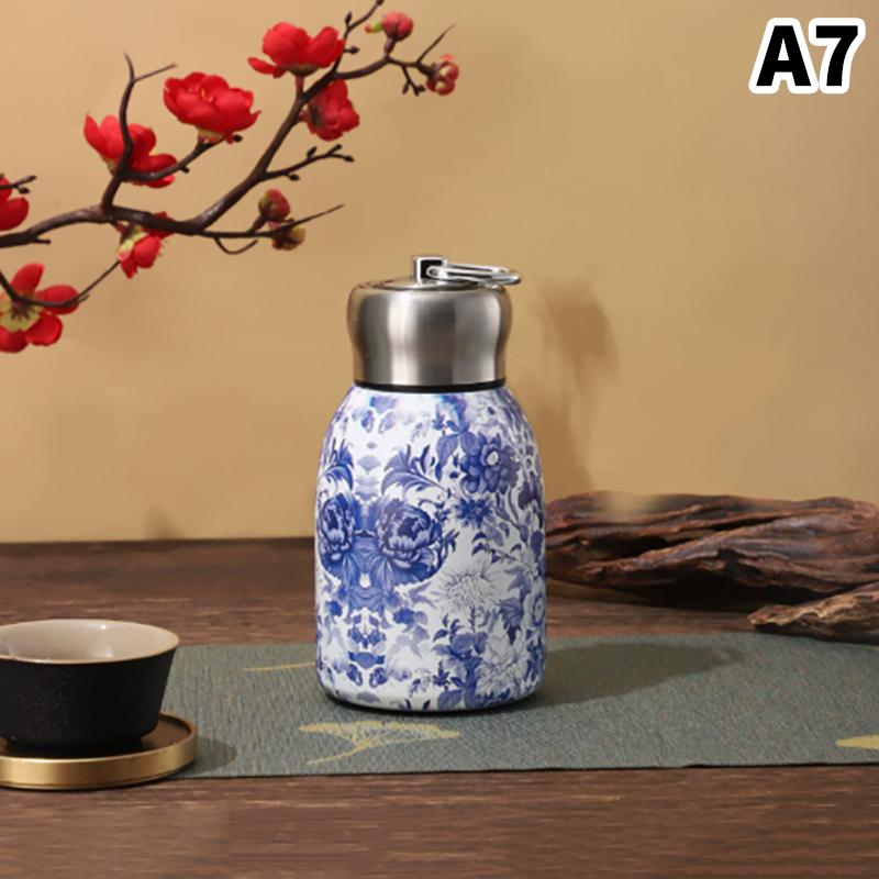 316 Edelstahl Isolierbecher 300ml Auslaufsicher Kaffeetasse Langlebig Tragbar Schlank Isolierte Thermos-Kaffeetasse Wasserflasche