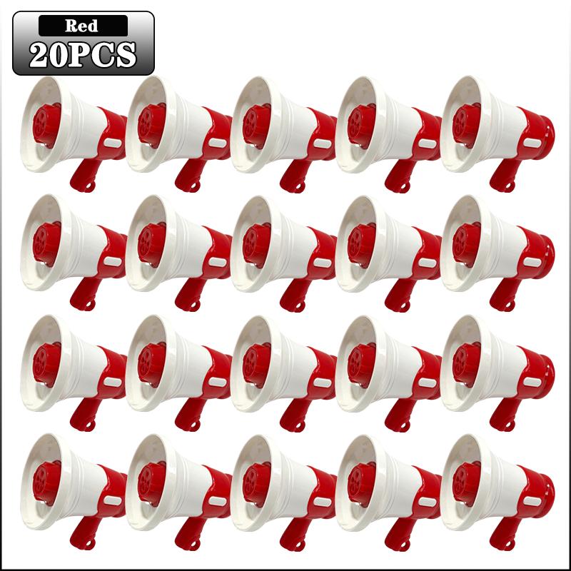 1-20PCS Mini Recording Trumpet Keychain Funny Prank Pendant Decompression Toy for Stress Relief Keychain Hanging Ornament