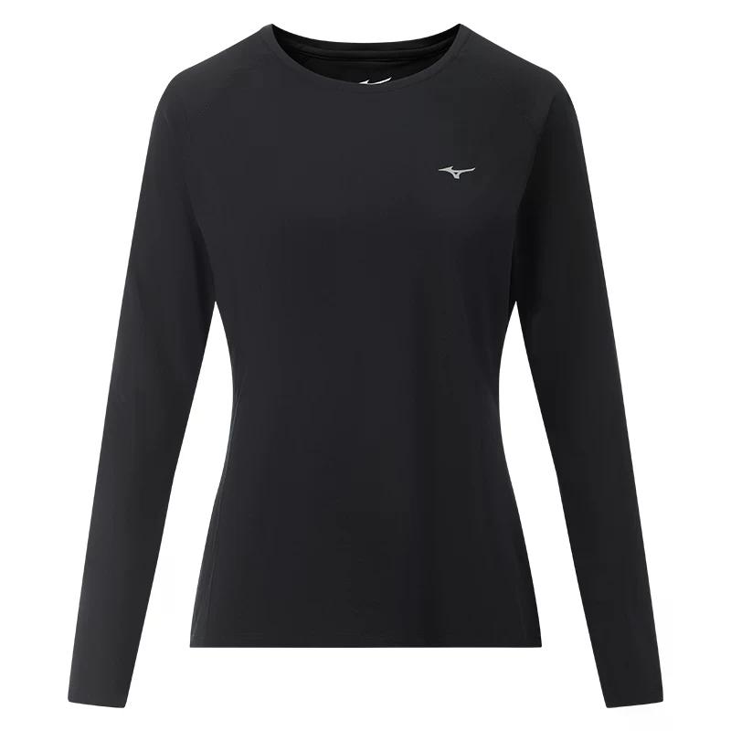 

Mizuno Влагоотводящая быстросохнущая спортивная футболка с круглым вырезом, женский топ J2CA52P1 M