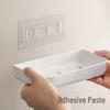 Lan Jiaoluo Punch-Free Wall-Mounted Bathroom Storage Shelf