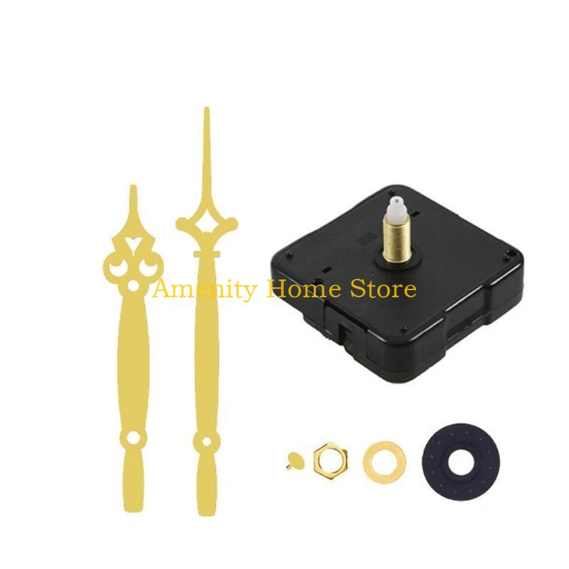 F26C for 16'' Quartz Clock Movement ThreadKit Silent Wall Clock DIY Mechanism Clock Movement for 35-40cm Panel HomeClock