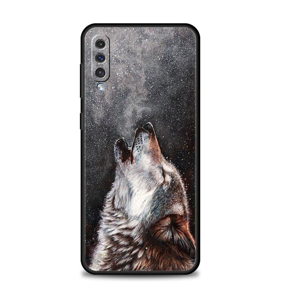 Volle Weiche Beast Lion Wolf Für Samsung Galaxy A10 A70 A20e A20s Hinweis 20 Ultra 10 A30 A10s A40 A50 M52 5G A03 A01 Telefon Abdeckung