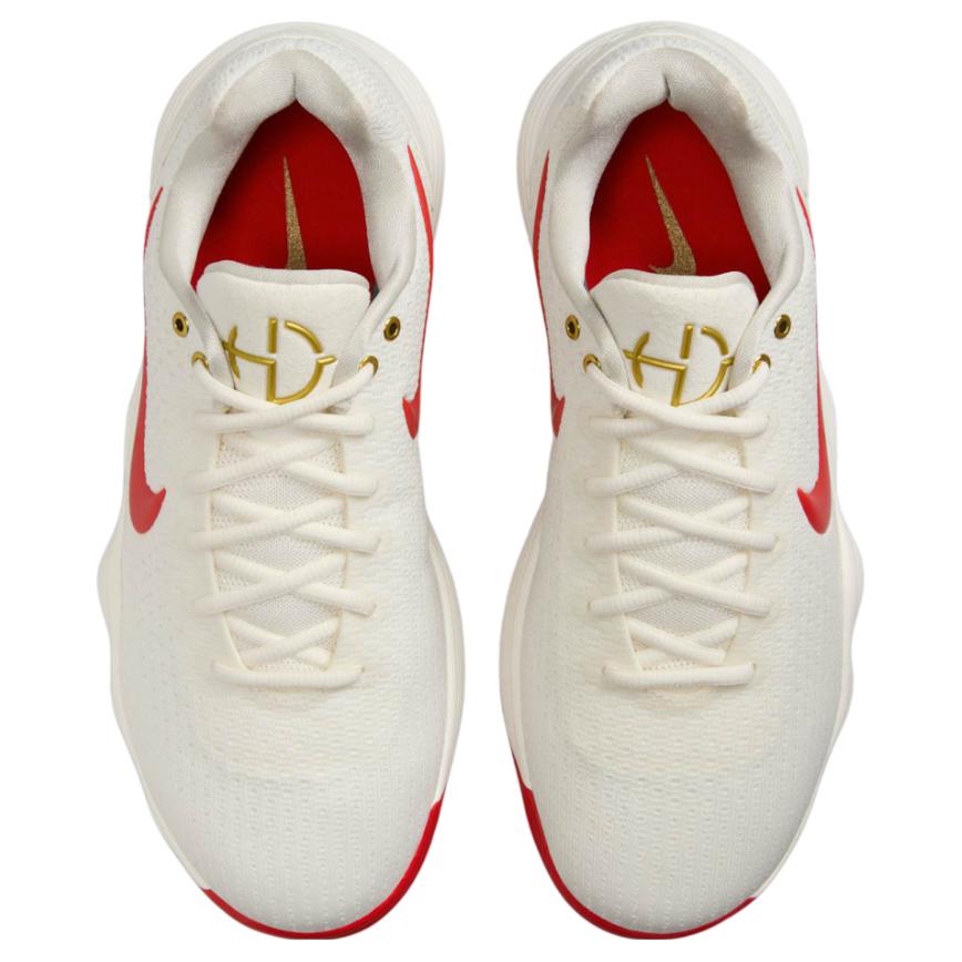 Nové basketbalové boty Nike Hyperdunk 2017 s nízkým svrškem, protiskluzové a odolné proti opotřebení, pánské, bílo-červené IB4638-161
