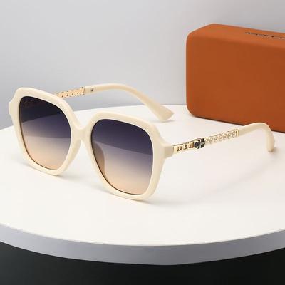 Szykowne Okulary Przeciwsłoneczne Dla Kobiet Luksusowa Marka Projektant Okulary Przeciwsłoneczne Eleganckie Damskie Klasyczne Vintage Okrągłe Oprawki Unisex