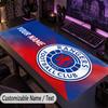 Custom Text Big Mousepad, Extended Desk Pad For Laptop Work GameRangers FC