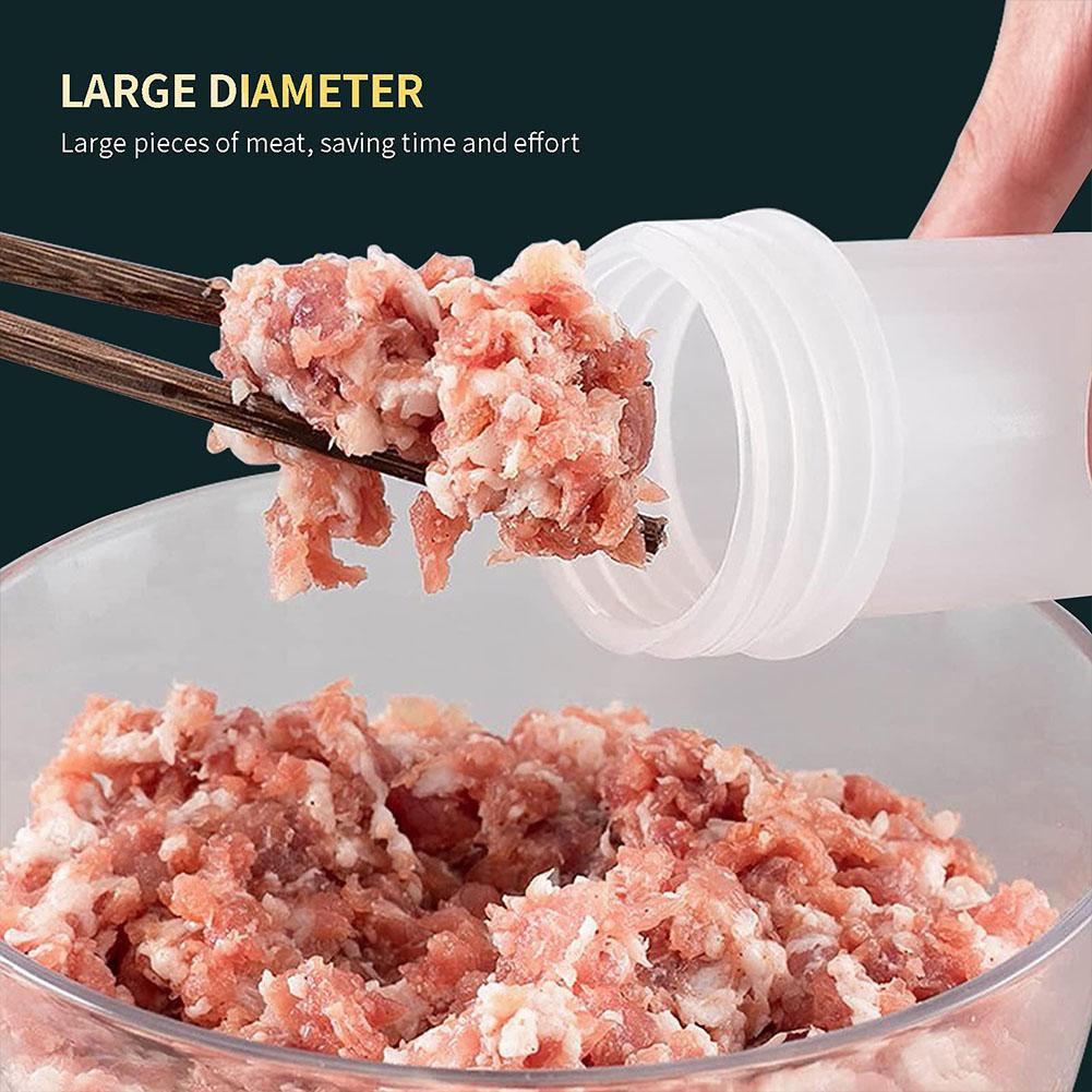 Manual Sausage Stuffing Machine Homemade Sausage Stuffer Small Injection Sausage Syringe Gadgets Manual Meat Injector Tools