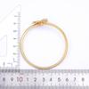 Hot Sale European American New Exaggerated Fashion Butterfly Copper Cubic Zirconia Gold Plated Adjustable Open Bangles Gift
