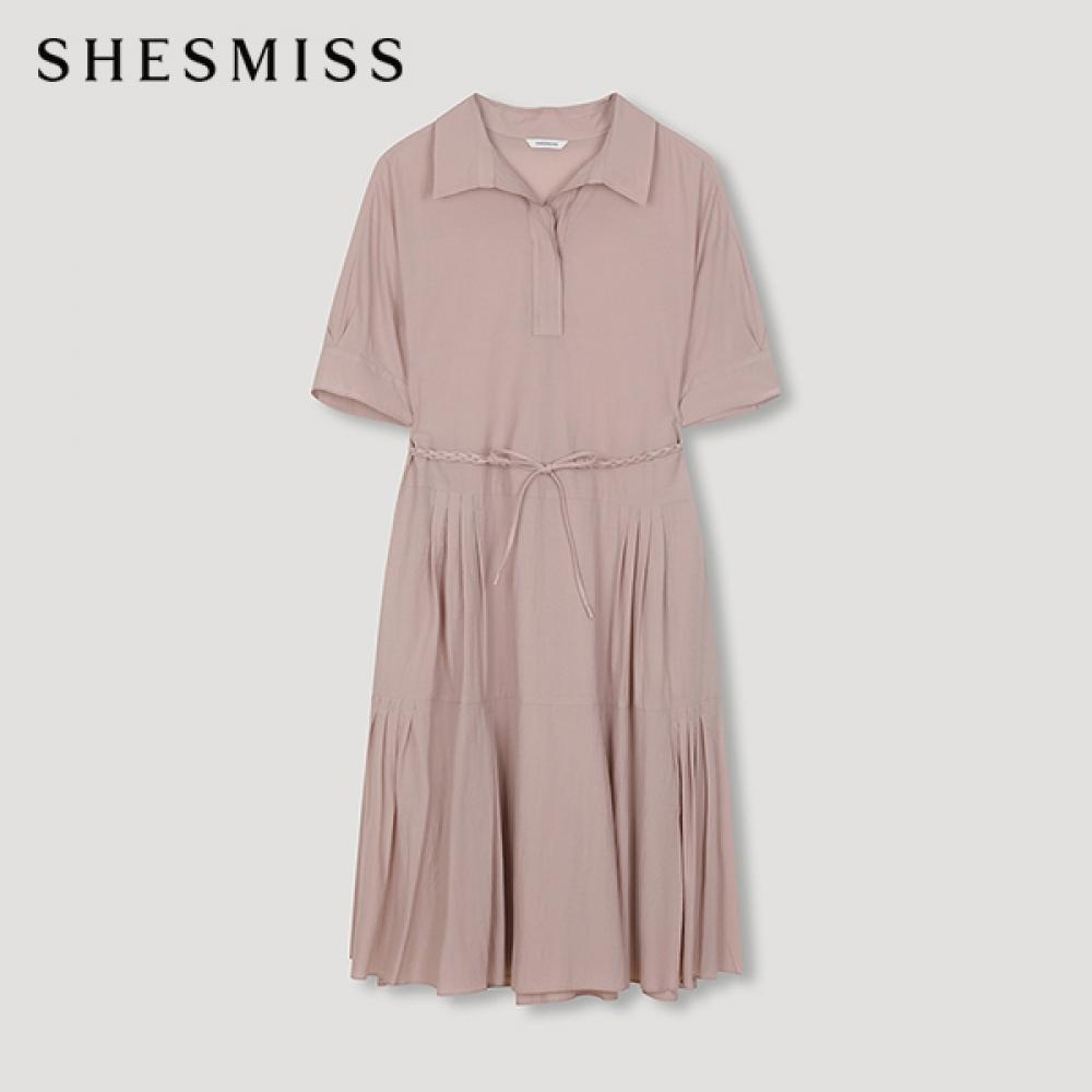 

She S miSS Pleated Block dreSS Swwopn22110 Lp light pink/55