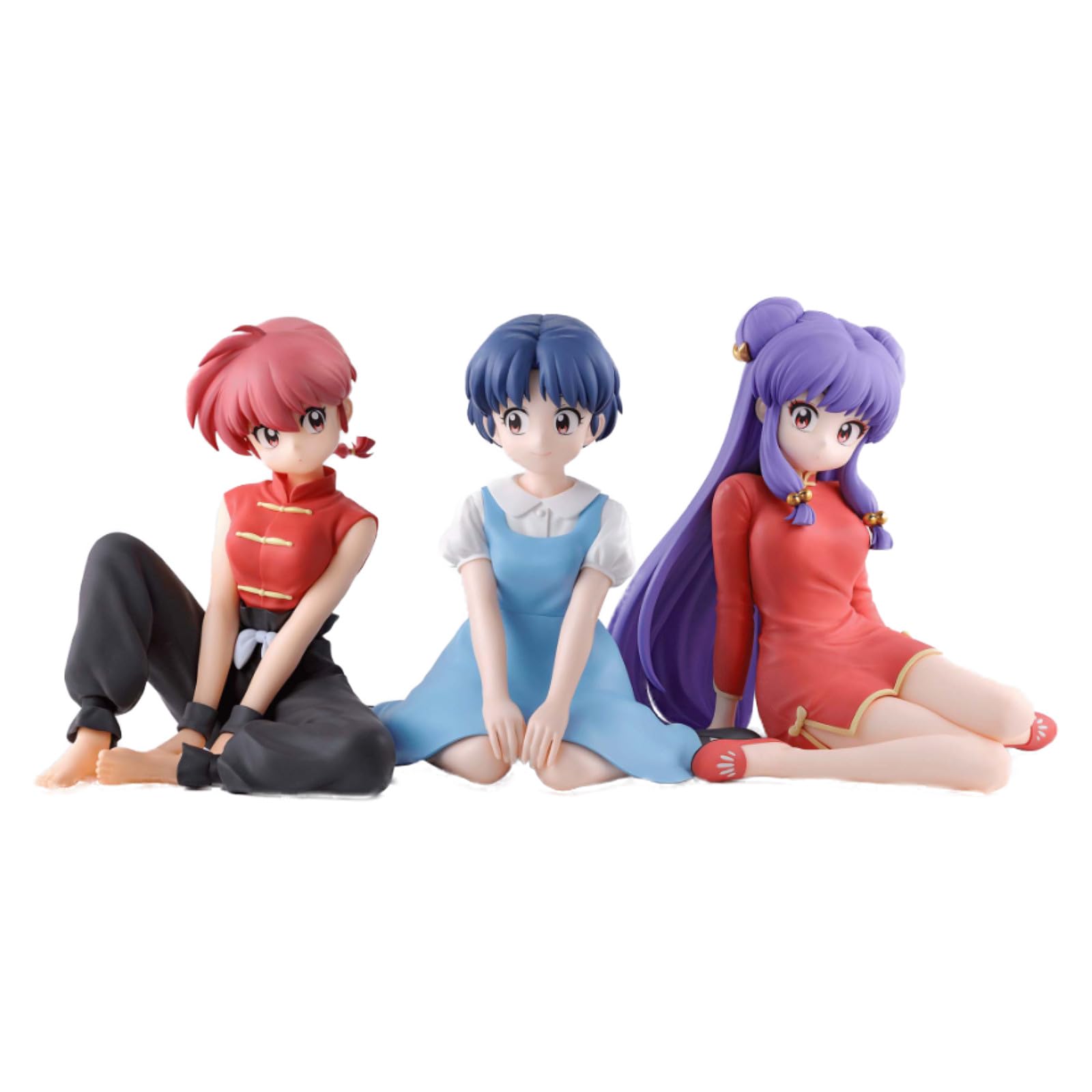 

Relax time Ranma Akane Tendo Shampoo Figure TV Anime Set of 3 & & Ranma 1/2