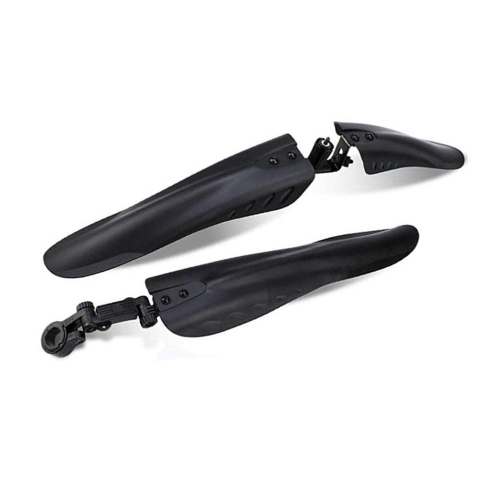 3‑part Bike Mudguard Set Ajustable Bike Fenders for 24/26/27.5 Inch Wheels for MTB and Road Bikes