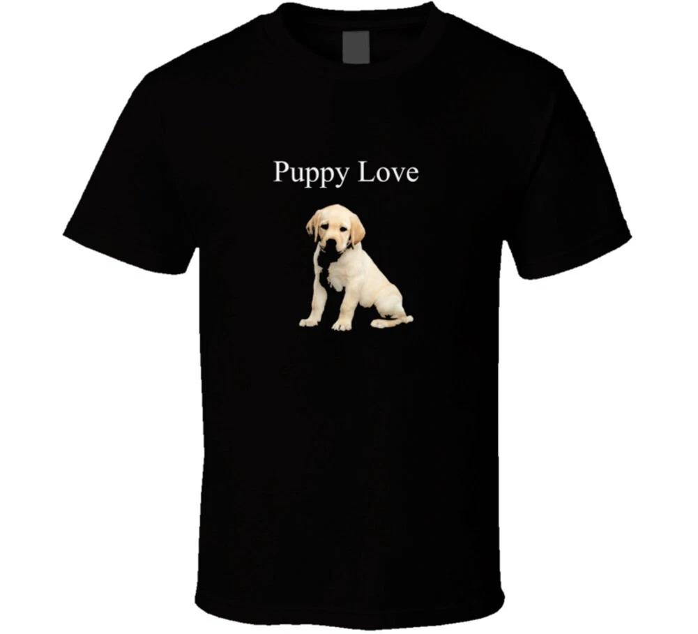 Puppy Love Labrador Retreiver Yellow Lab Gift Dog Lover T Shirt S