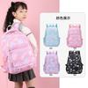 Cute Cartoon Print Large Capacity Primary And Secondary School Schoolbag Trendy Backpack Lightweight Fashion Backpack