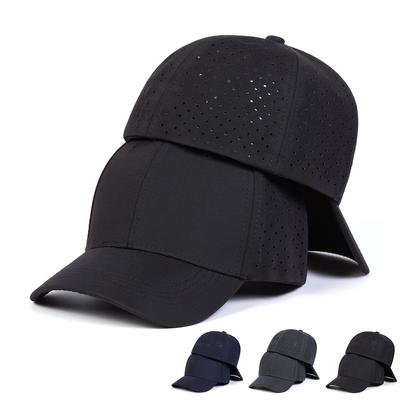 Hinten versiegeltes Treppenhaus, Stoff, Laserauge, Baseballmütze, Unisex, Reisehut, Outdoor, Männer, Hip Hop Caps, Rapper Hüte