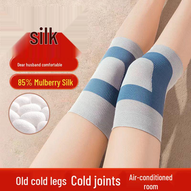 Cashmere Knee Pads: Autumn/Winter Velvet Warmers for Men & Women One Size
