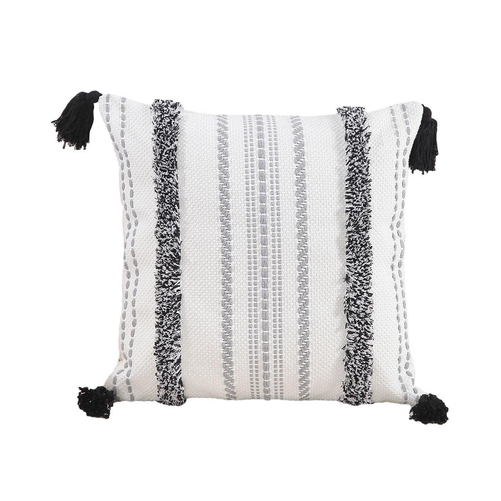 

Хлопковая стильная подушка для дома, современная и роскошная, гарантированный комфорт, подушка-подголовник, подушка для ванной, многофункциональная CR-631 45*45 см 45*45cm