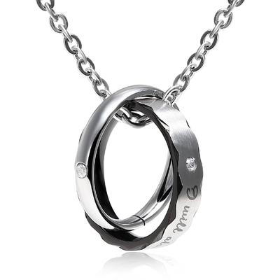 Halskette Halskette Anhänger Chirurgenstahl Accessoire Ring Herren