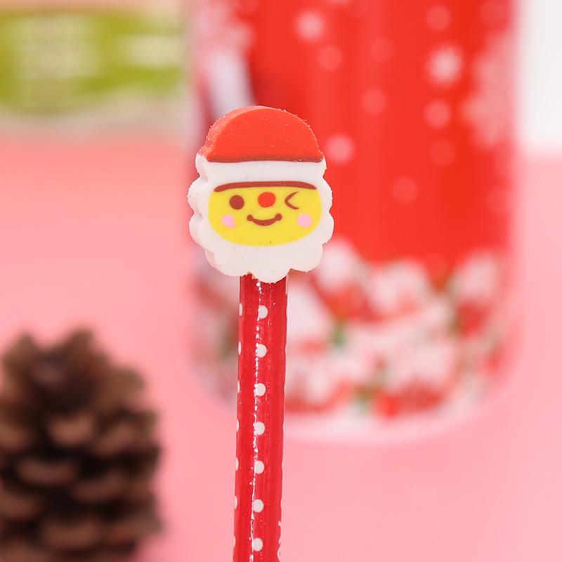 Santa Claus HB Pencils: Holiday Gifts for Kindergarten Kids & Learning Prizes