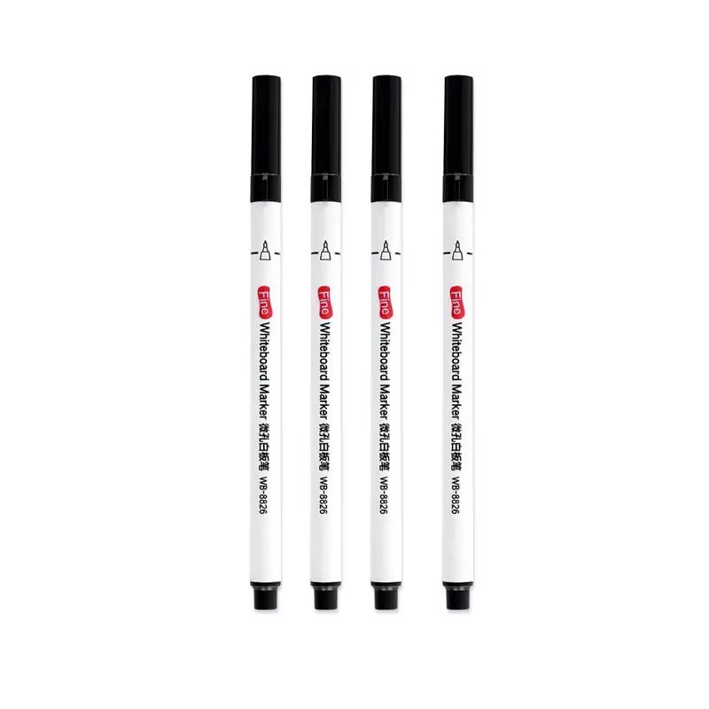4/8/12 Stück 0,5 mm Magnetische Whiteboard-Marker Stifte Office Schule Whiteboard Schreibwaren Extrafeine Spitze Mehrfarbig
